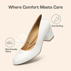Ascenelle Non-slip Arch Support Cushioned Pumps