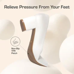 Ascenelle Non-slip Arch Support Cushioned Pumps