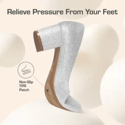 Ascenelle Non-slip Arch Support Cushioned Pumps