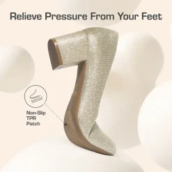 Ascenelle Non-slip Arch Support Cushioned Pumps