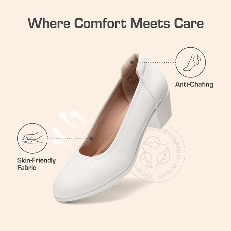 Ascenelle Non-Slip Block Work Pumps