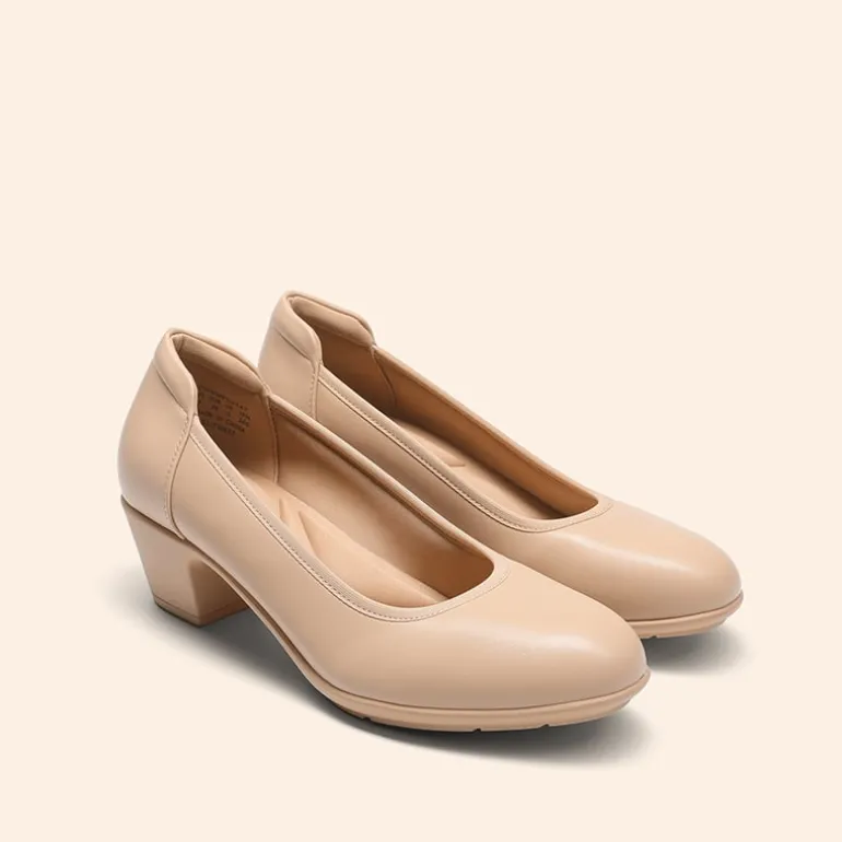 Ascenelle Non-Slip Block Work Pumps