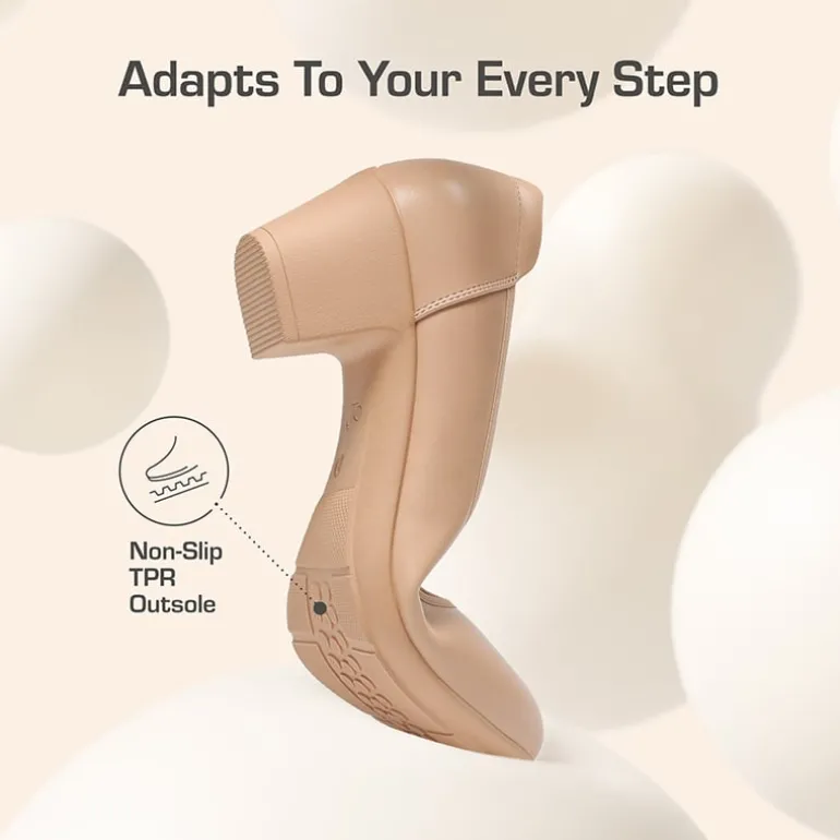 Ascenelle Non-Slip Block Work Pumps