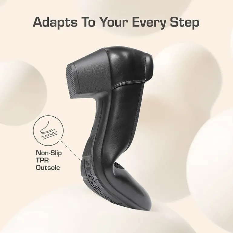 Ascenelle Non-Slip Block Work Pumps