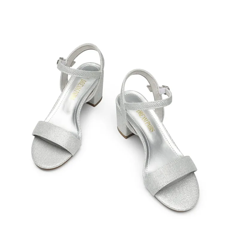Ascenelle One Strap Open-Toe Chunky Sandals
