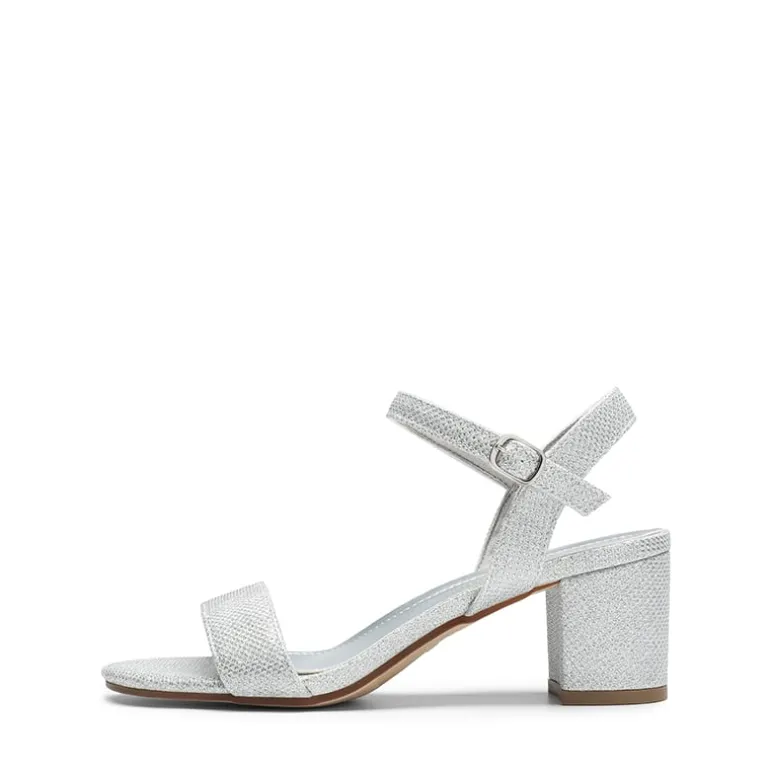 Ascenelle One Strap Open-Toe Chunky Sandals