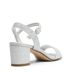 Ascenelle One Strap Open-Toe Chunky Sandals
