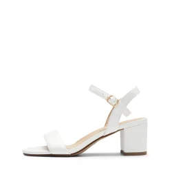 Ascenelle One Strap Open-Toe Chunky Sandals
