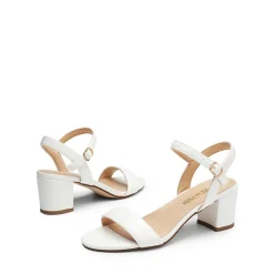 Ascenelle One Strap Open-Toe Chunky Sandals
