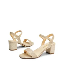 Ascenelle One Strap Open-Toe Chunky Sandals