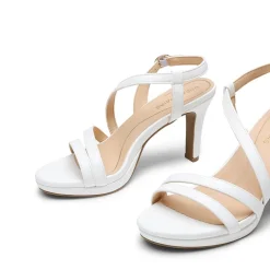 Ascenelle Platform Strappy High Heeled Sandals