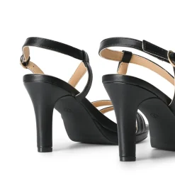 Ascenelle Platform Strappy High Heeled Sandals