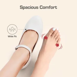 Ascenelle Round Toe Mary Jane Pumps - Edenia