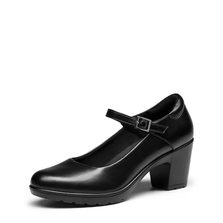 Ascenelle Round Toe Mary Jane Pumps - Edenia