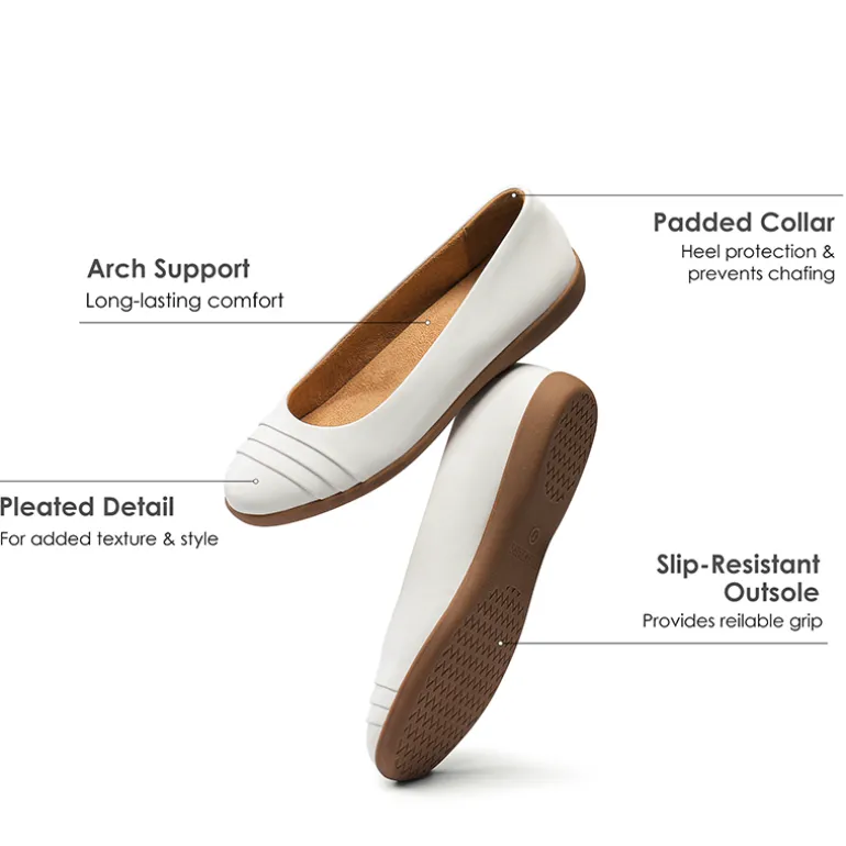 Ascenelle Slip On Arch Support Flats