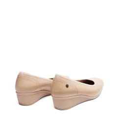 Ascenelle Square Toe Low Wedge Dress Pumps
