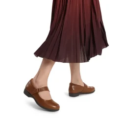 Ascenelle Wide-Toe Comfort Chic Flats