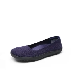 Ascenelle Women’s Arch Support Wide Toe Ballet Shoes Knit Edition