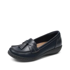 Ascenelle Women's Arch Support Slip-On Loafers