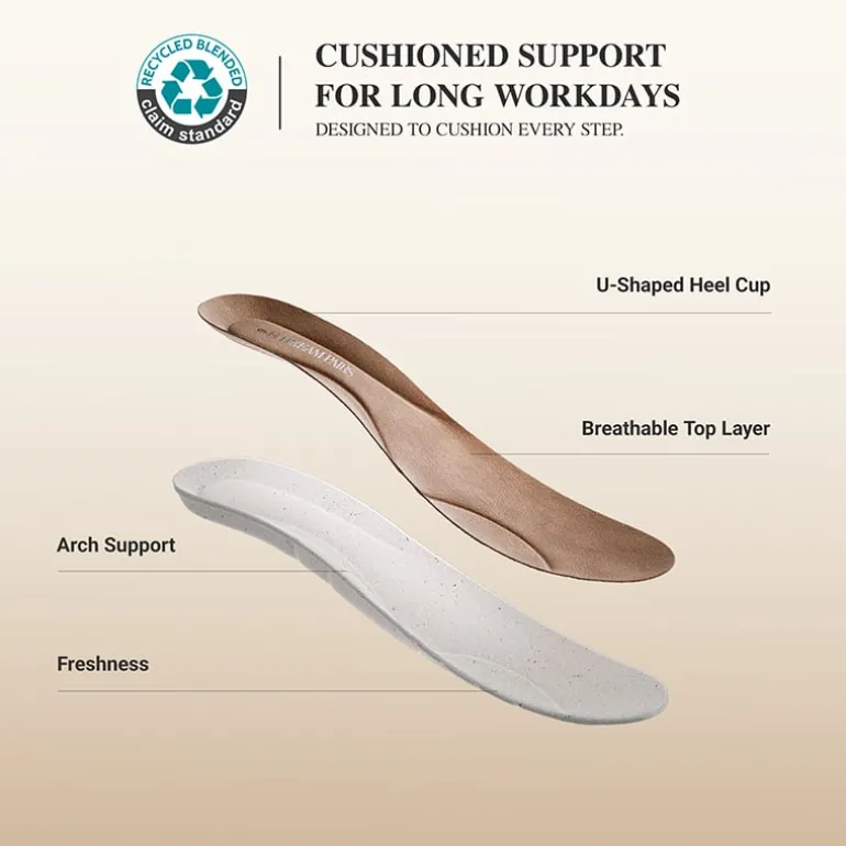 Ascenelle Women's Arch Support Slip-On Loafers