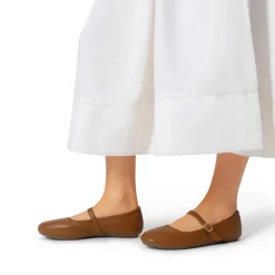 Ascenelle Women's Bendable Non-Slip Mary Jane Ballet Flats