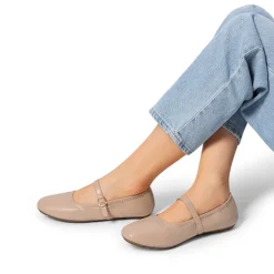 Ascenelle Women's Bendable Non-Slip Mary Jane Ballet Flats