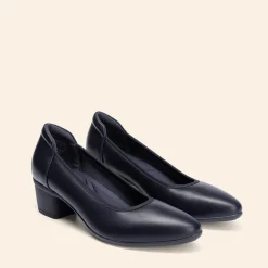 Ascenelle Women's Chunky Heel Dress Shoes