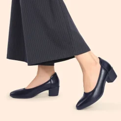Ascenelle Women's Chunky Heel Dress Shoes