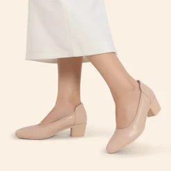 Ascenelle Women's Chunky Heel Dress Shoes