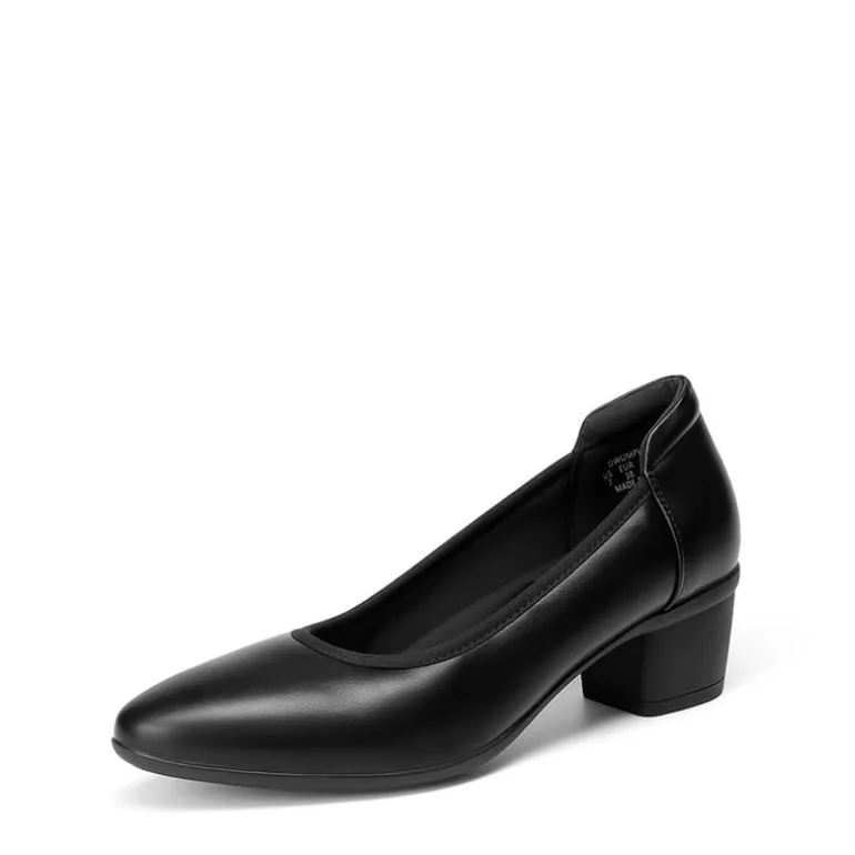 Ascenelle Women's Chunky Heel Dress Shoes