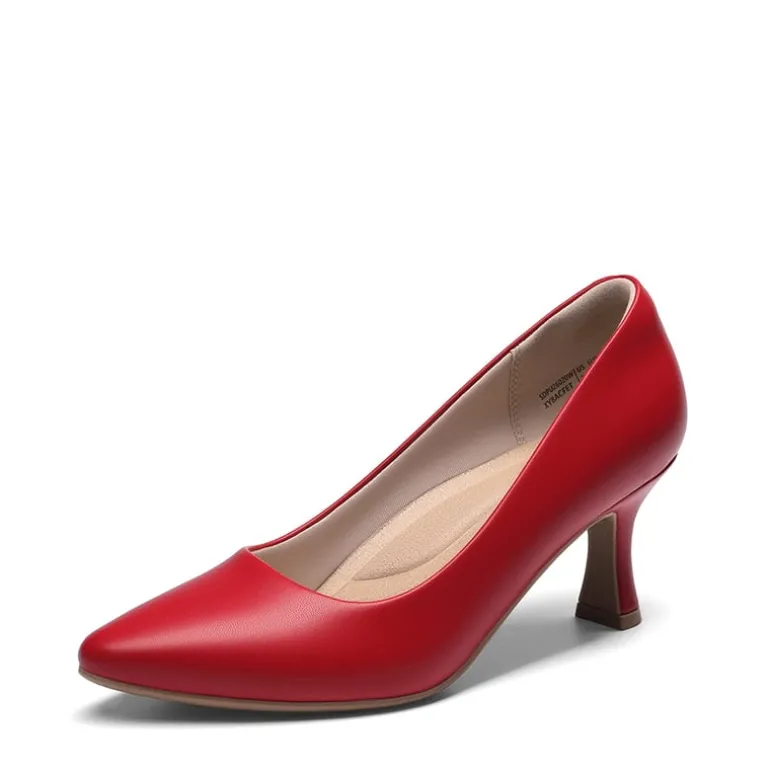 Ascenelle Women’s Comfortable Pumps with Arch Support