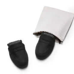Ascenelle Women's Comfortable Slip-On Foldable Loafers