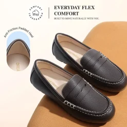 Ascenelle Women’s Comfortable Loafers with Arch Support