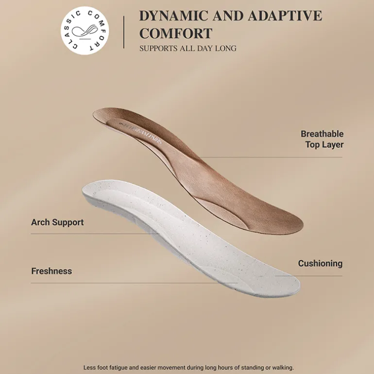 Ascenelle Women’s Comfortable Flats with Arch Support