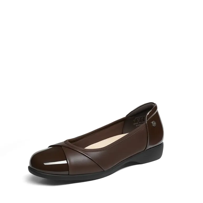 Ascenelle Women’s Comfortable Flats with Arch Support