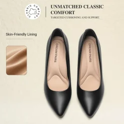 Ascenelle Women’s Comfortable Pumps with Arch Support