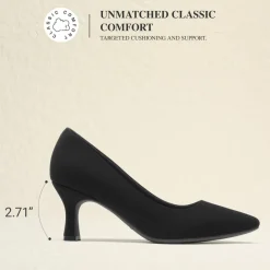 Ascenelle Women’s Comfortable Pumps with Arch Support