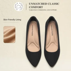 Ascenelle Women’s Comfortable Pumps with Arch Support