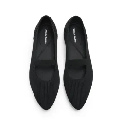 Ascenelle Women’s Comfortable Mary Jane Flats Knit Edition