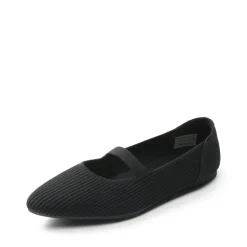 Ascenelle Women’s Comfortable Mary Jane Flats Knit Edition