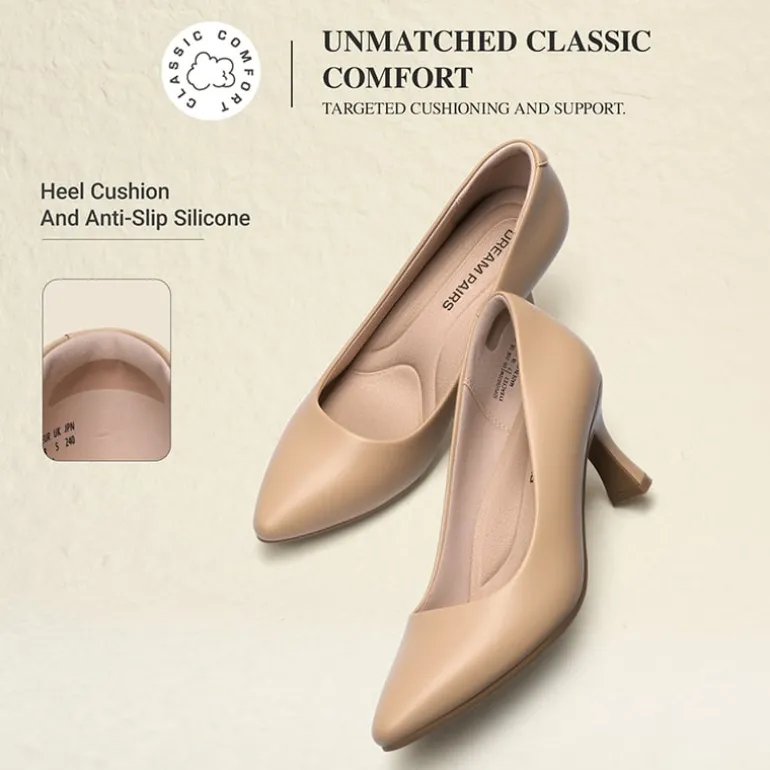 Ascenelle Women’s Comfortable Pumps with Arch Support