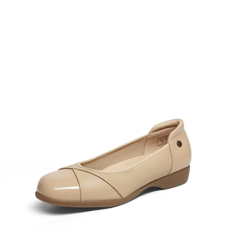 Ascenelle Women’s Comfortable Flats with Arch Support