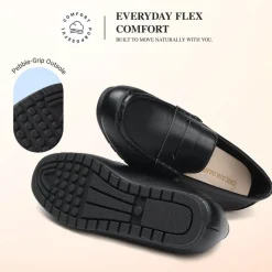 Ascenelle Women’s Comfortable Loafers with Arch Support