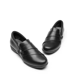 Ascenelle Women's Ergonomic Slip-on Comfort Loafers with Wide Toe Box