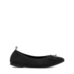 Ascenelle Women’s Foldable Breathable Bow Flats Knit Edition