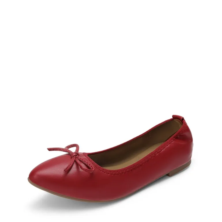 Ascenelle Women's Lightweight Slip-On Ballet Flats