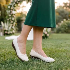 Ascenelle Women's Memory Foam Arch Support Flats