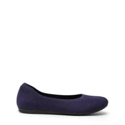 Ascenelle Women’s Round-Toe Arch-Support Ballet Flats Knit Edition