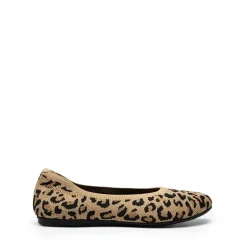 Ascenelle Women’s Round-Toe Arch-Support Ballet Flats Knit Edition
