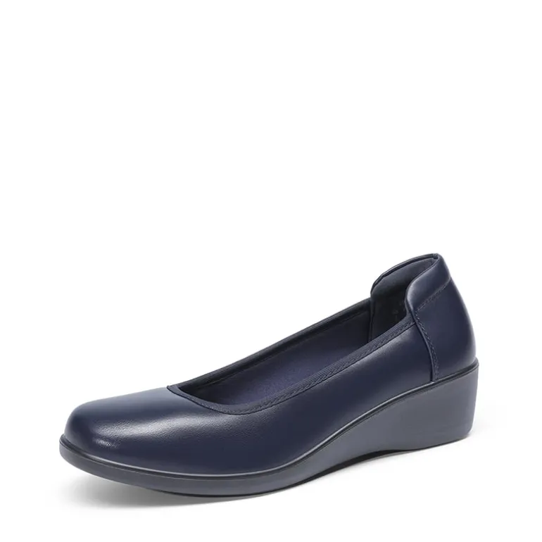 Ascenelle Women's Sustainable Wedge Heel Pumps